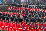 The Colonel's Review 2013: The March Past in Quick Time - the Major of the Parade, Major H G C Bettinson, Welsh Guards, and the Field Officer in Brigade Waiting, Lieutenant Colonel Dino Bossi, Welsh Guards..
Horse Guards Parade, Westminster,
London SW1,

United Kingdom,
on 08 June 2013 at 11:43, image #688