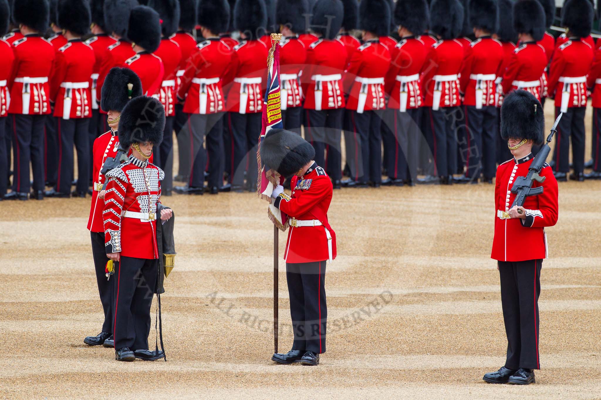 Major General's Review 2013: The Colour has been uncased..
Horse Guards Parade, Westminster,
London SW1,

United Kingdom,
on 01 June 2013 at 10:32, image #131