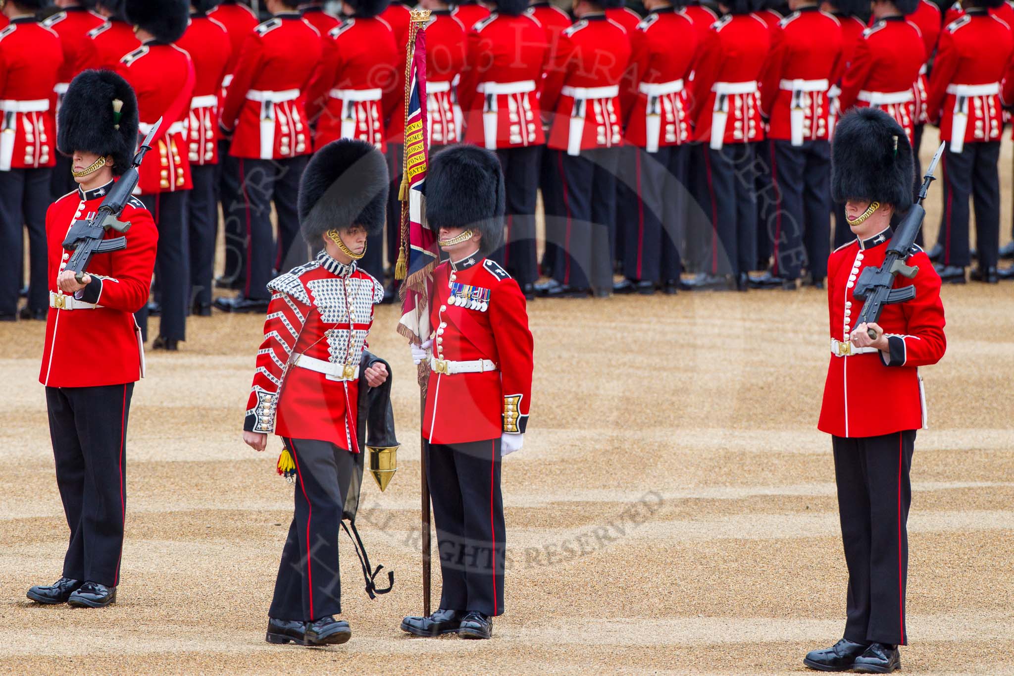 Major General's Review 2013: The Colour has been uncased..
Horse Guards Parade, Westminster,
London SW1,

United Kingdom,
on 01 June 2013 at 10:33, image #134