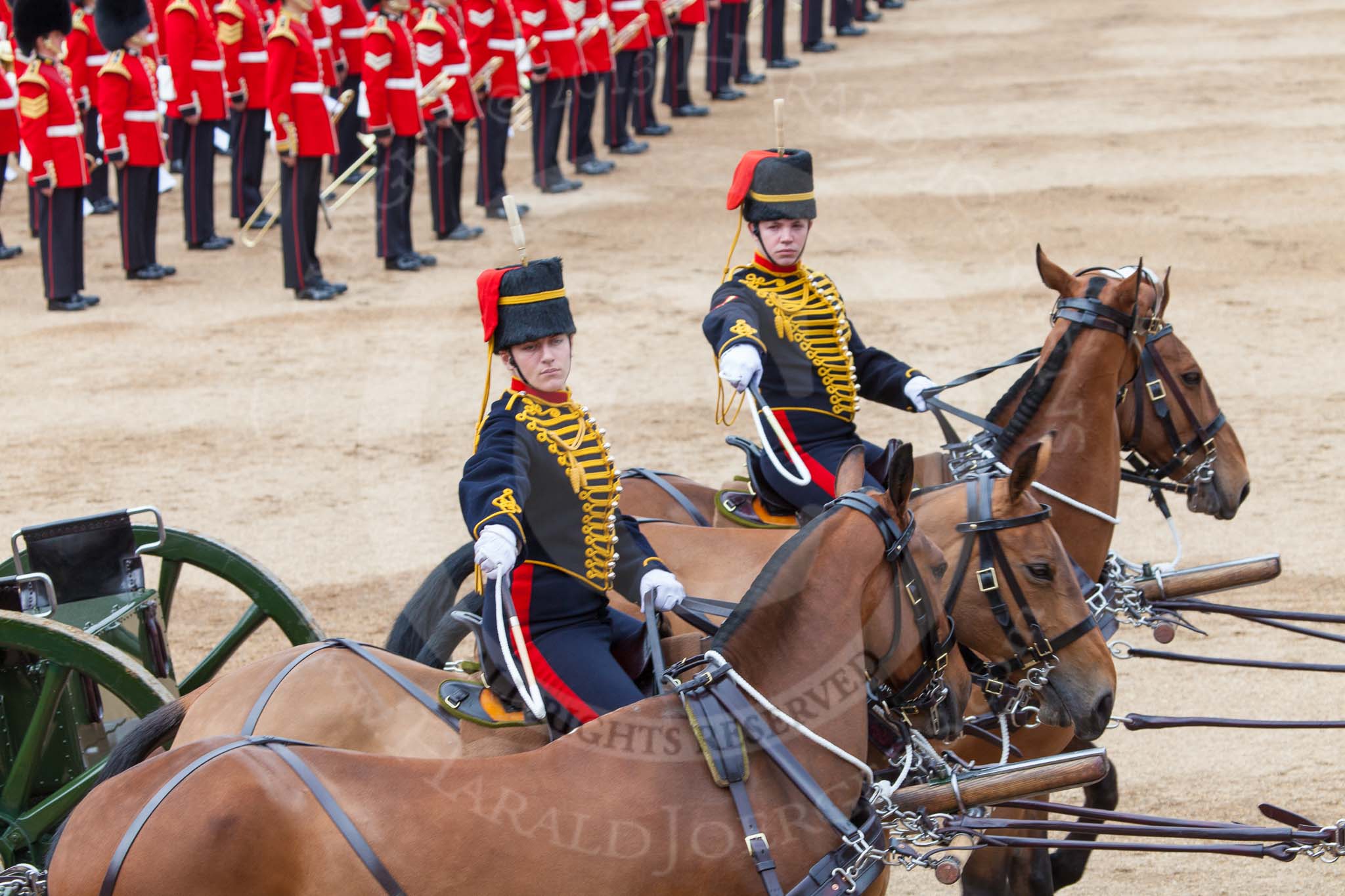Major General's Review 2013: The Ride Past - the King's Troop Royal Horse Artillery..
Horse Guards Parade, Westminster,
London SW1,

United Kingdom,
on 01 June 2013 at 11:52, image #602