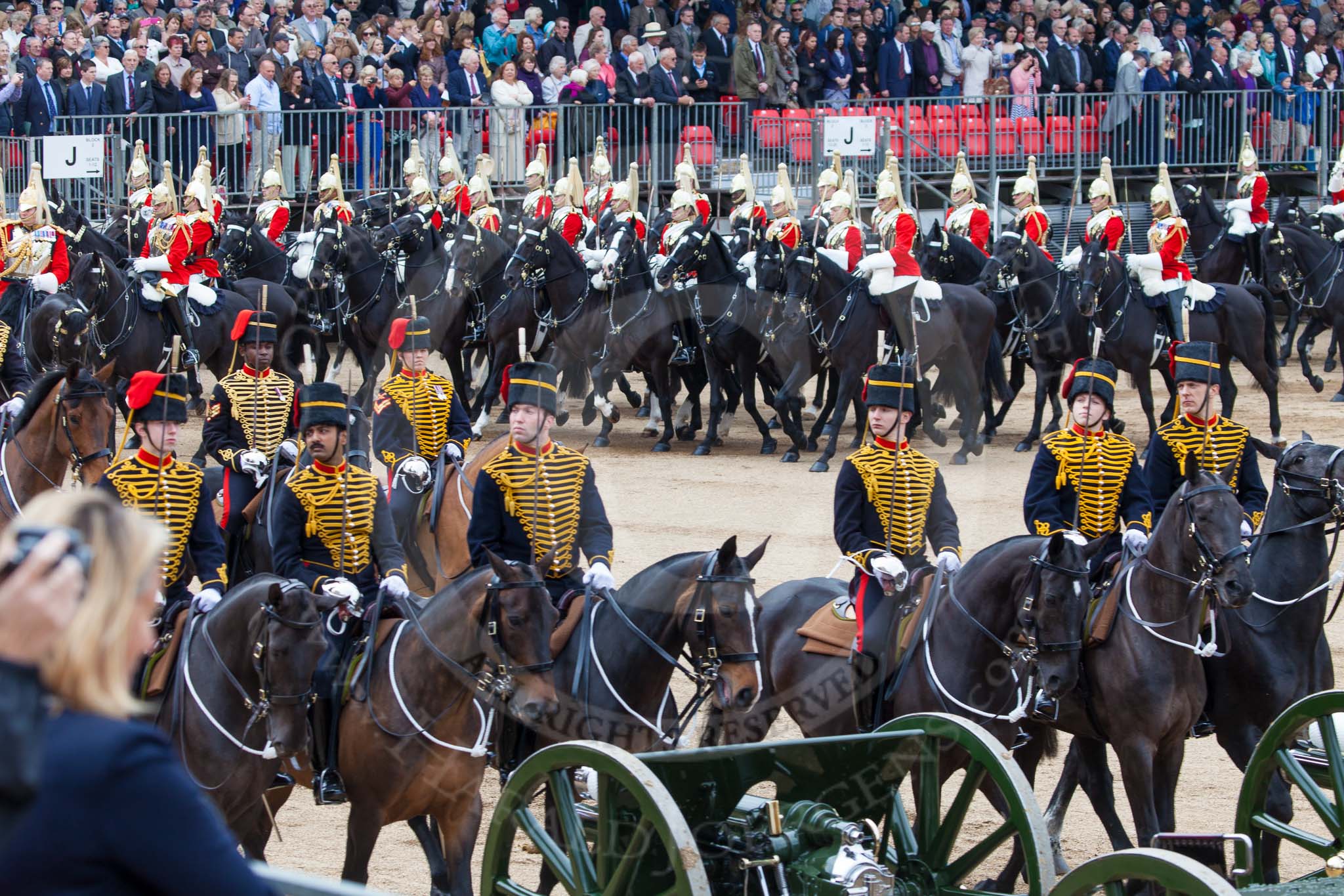 Major General's Review 2013: The Ride Past - the King's Troop Royal Horse Artillery..
Horse Guards Parade, Westminster,
London SW1,

United Kingdom,
on 01 June 2013 at 11:52, image #608