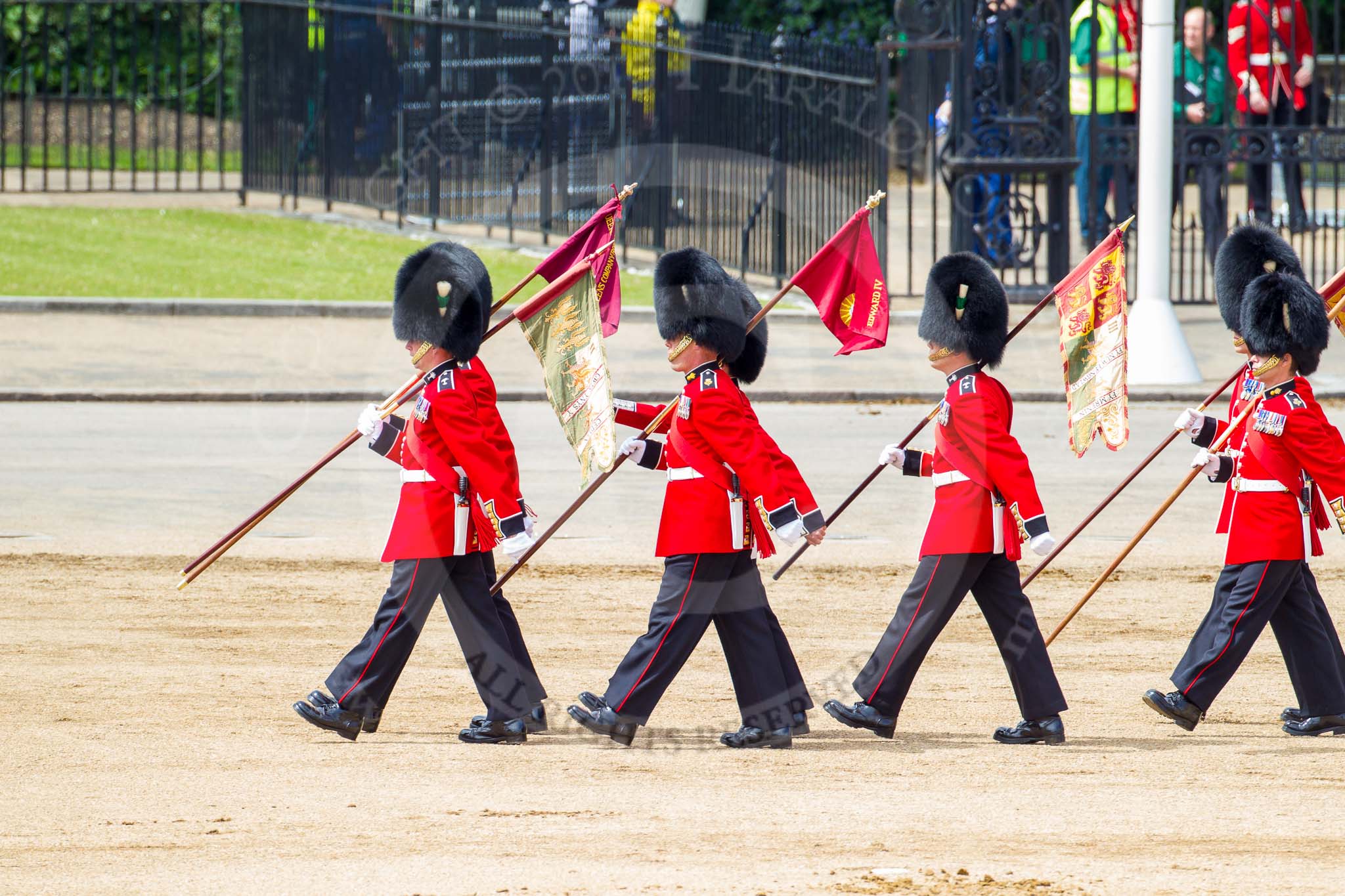 Major General's Review 2013: After the parade - the Keepers of the Ground, the first to arrive at Horse Guards Parade, are the last to leave..
Horse Guards Parade, Westminster,
London SW1,

United Kingdom,
on 01 June 2013 at 12:13, image #740