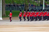 Major General's Review 2013: No. 5 Guard, F Company Scots Guards, is marching to their position on Horse Guards Parade..
Horse Guards Parade, Westminster,
London SW1,

United Kingdom,
on 01 June 2013 at 10:23, image #76
