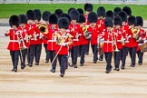Major General's Review 2013: Drum Major Stephen Staite, Grenadier Guards, leading the Band of the Scots Guards onto Horse Guards Parade..
Horse Guards Parade, Westminster,
London SW1,

United Kingdom,
on 01 June 2013 at 10:24, image #82