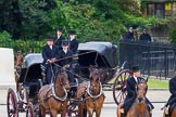 Major General's Review 2013: The carriages that will carry members of the Royal Family are turning from Horse Guards Road onto Horse Guards Parade on their way to Horse Guards Building..
Horse Guards Parade, Westminster,
London SW1,

United Kingdom,
on 01 June 2013 at 10:51, image #201
