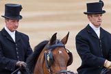 Major General's Review 2013: Two grooms are leading the line of carriages that will carry members of the Royal Family across Horse Guards Parade..
Horse Guards Parade, Westminster,
London SW1,

United Kingdom,
on 01 June 2013 at 10:51, image #205
