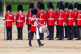 Major General's Review 2013: The "Lone Drummer", Lance Corporal Christopher Rees,  marches forward to re-join the band..
Horse Guards Parade, Westminster,
London SW1,

United Kingdom,
on 01 June 2013 at 11:14, image #361