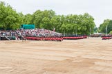 Major General's Review 2013: The March Past in Slow Time - Field Officer and Major of the Parade leading the six guards around Horse Guards Parade..
Horse Guards Parade, Westminster,
London SW1,

United Kingdom,
on 01 June 2013 at 11:31, image #472