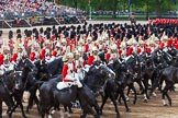 Major General's Review 2013: The First and Second Divisions of the Sovereign's Escort, The Life Guards, during the Ride Past..
Horse Guards Parade, Westminster,
London SW1,

United Kingdom,
on 01 June 2013 at 11:57, image #650