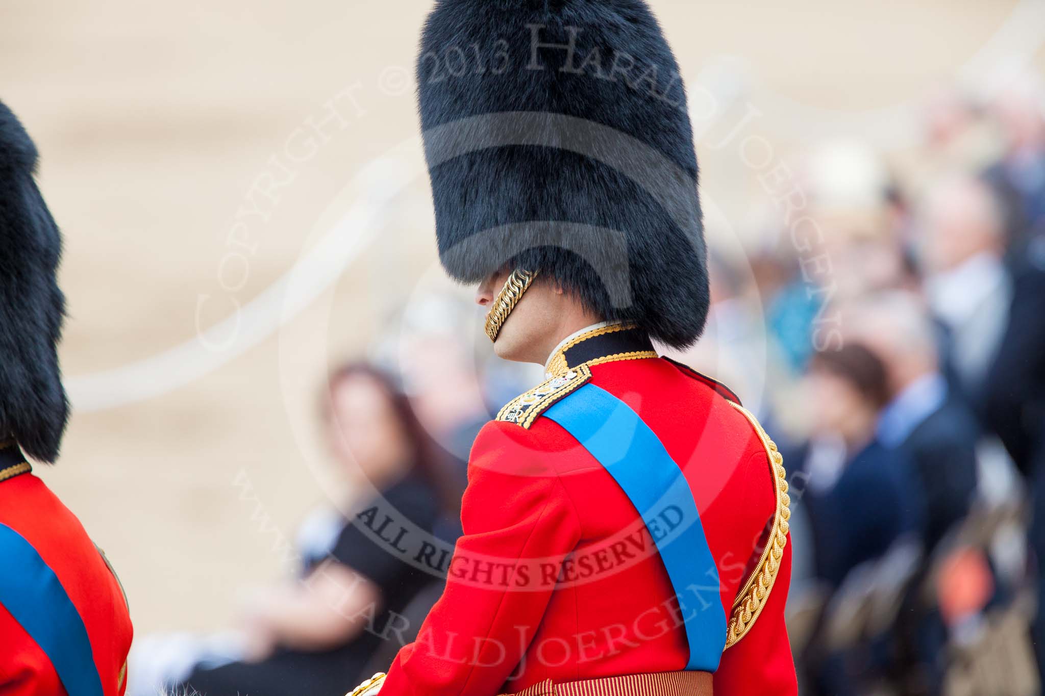 Trooping the Colour 2013: HRH The Duke of Cambridge, as Royal Colonel, before the March Off. Image #807, 15 June 2013 12:09 Horse Guards Parade, London, UK