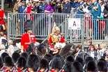 Trooping the Colour 2013: The Non-Royal Colonels, Colonel Coldstream Guards, General Sir James Bucknall, and Gold Stick in Waiting and Colonel Life Guards, Field Marshal the Lord Guthrie of Craigiebank. Image #265, 15 June 2013 10:58 Horse Guards Parade, London, UK