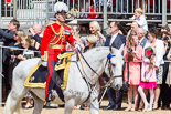 Trooping the Colour 2013: The Major General Commanding the Household Division and General Officer Commanding London District, Major G P R Norton.. Image #284, 15 June 2013 10:59 Horse Guards Parade, London, UK