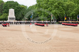 Trooping the Colour 2013: The guards are ready and in position for the March Past. Image #518, 15 June 2013 11:30 Horse Guards Parade, London, UK