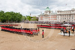 Trooping the Colour 2013: No. 1 to No. 5 Guard during the March Past. Image #554, 15 June 2013 11:38 Horse Guards Parade, London, UK