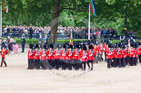 Trooping the Colour 2013: The March Past in Quick Time - the guards perform another ninety-degree-turn. Image #589, 15 June 2013 11:43 Horse Guards Parade, London, UK
