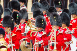 Trooping the Colour 2013: Musicians of the band of the Welsh Guards. Image #634, 15 June 2013 11:51 Horse Guards Parade, London, UK