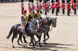 Trooping the Colour 2013: The Ride Past - the King's Troop Royal Horse Artillery. Image #667, 15 June 2013 11:54 Horse Guards Parade, London, UK