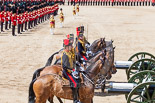 Trooping the Colour 2013: The Ride Past - the King's Troop Royal Horse Artillery. Image #684, 15 June 2013 11:54 Horse Guards Parade, London, UK