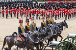 Trooping the Colour 2013: The Ride Past - the King's Troop Royal Horse Artillery. Image #688, 15 June 2013 11:55 Horse Guards Parade, London, UK