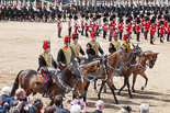 Trooping the Colour 2013: The Ride Past - the King's Troop Royal Horse Artillery. Image #689, 15 June 2013 11:55 Horse Guards Parade, London, UK