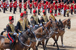 Trooping the Colour 2013: The Ride Past - the King's Troop Royal Horse Artillery. Image #690, 15 June 2013 11:55 Horse Guards Parade, London, UK