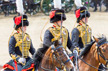 Trooping the Colour 2013: The Ride Past - the King's Troop Royal Horse Artillery. Image #719, 15 June 2013 11:58 Horse Guards Parade, London, UK