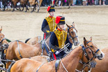 Trooping the Colour 2013: The Ride Past - the King's Troop Royal Horse Artillery. Image #721, 15 June 2013 11:58 Horse Guards Parade, London, UK