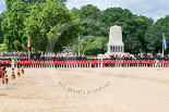 Trooping the Colour 2013: The Household Cavalry is getting back to their initial position on the norther side of Horse Guards Parade. Image #758, 15 June 2013 12:01 Horse Guards Parade, London, UK