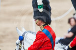 Trooping the Colour 2013: HRH The Prince of Wales, as Royal Colonel, before the March Off. Image #806, 15 June 2013 12:09 Horse Guards Parade, London, UK