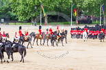 Trooping the Colour 2013: The March Off - the "second half" of the Royal Procession following the guards divisions. Image #858, 15 June 2013 12:13 Horse Guards Parade, London, UK
