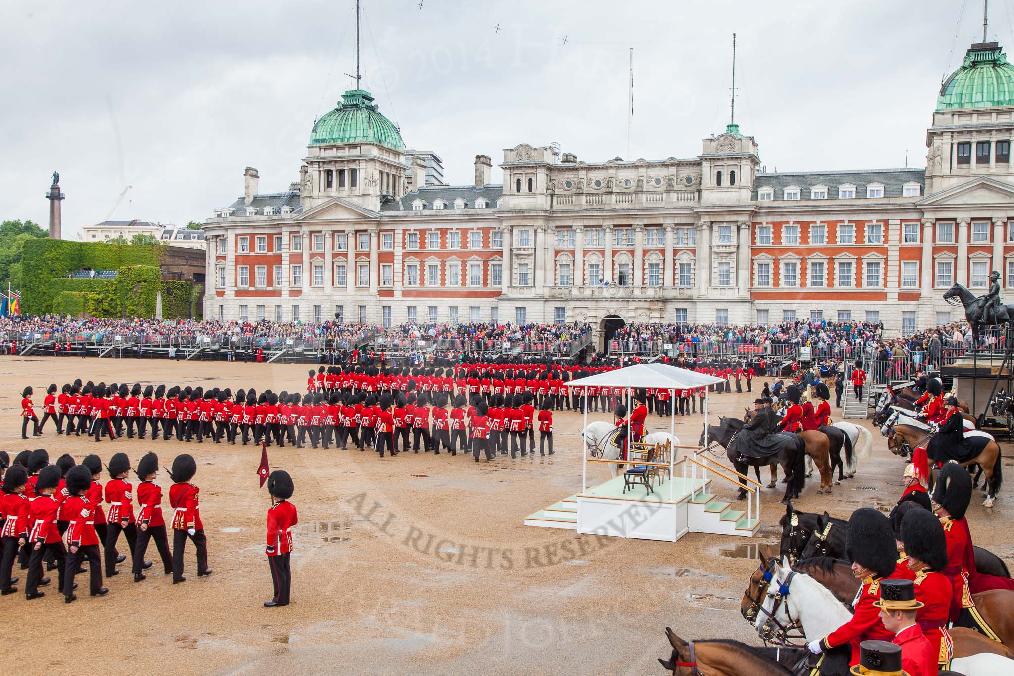 The Colonel's Review 2014.
Horse Guards Parade, Westminster,
London,

United Kingdom,
on 07 June 2014 at 11:45, image #558