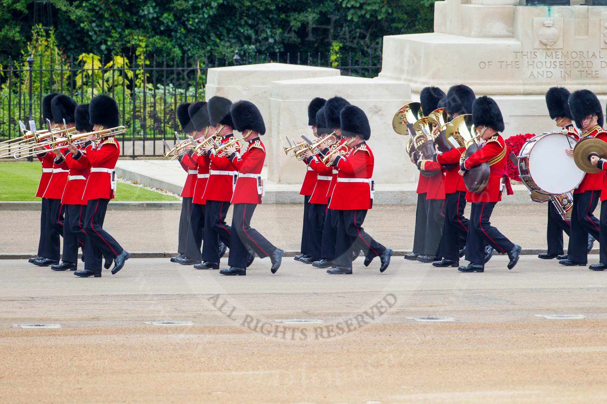 Trooping the Colour 2014.
Horse Guards Parade, Westminster,
London SW1A,

United Kingdom,
on 14 June 2014 at 10:15, image #91