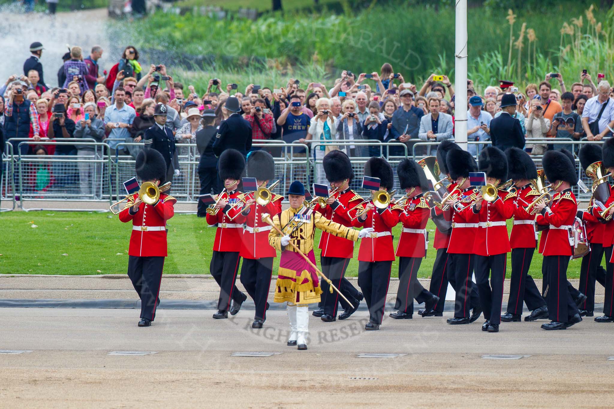 Trooping the Colour 2014.
Horse Guards Parade, Westminster,
London SW1A,

United Kingdom,
on 14 June 2014 at 10:15, image #94