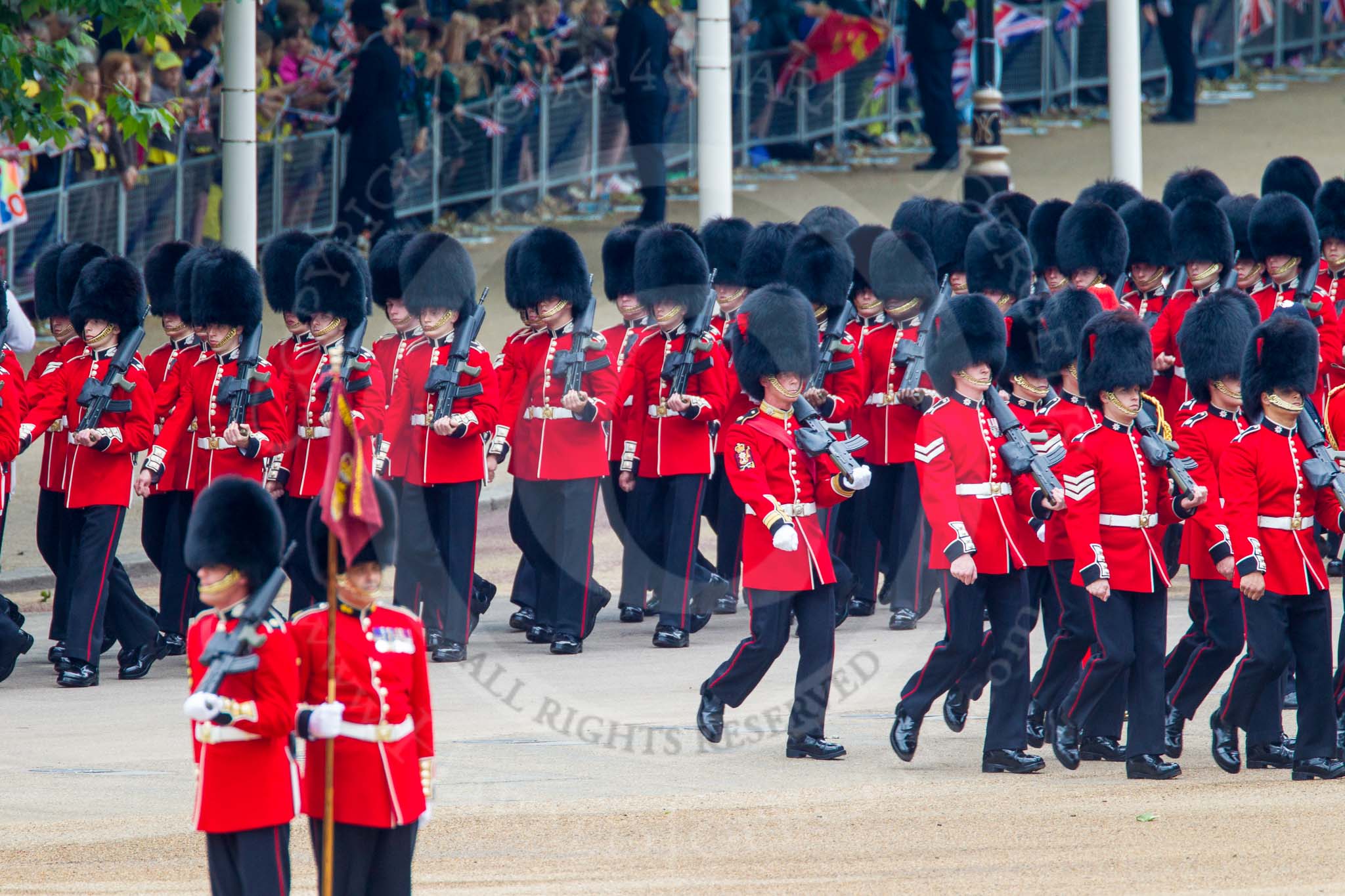 Trooping the Colour 2014.
Horse Guards Parade, Westminster,
London SW1A,

United Kingdom,
on 14 June 2014 at 10:24, image #123