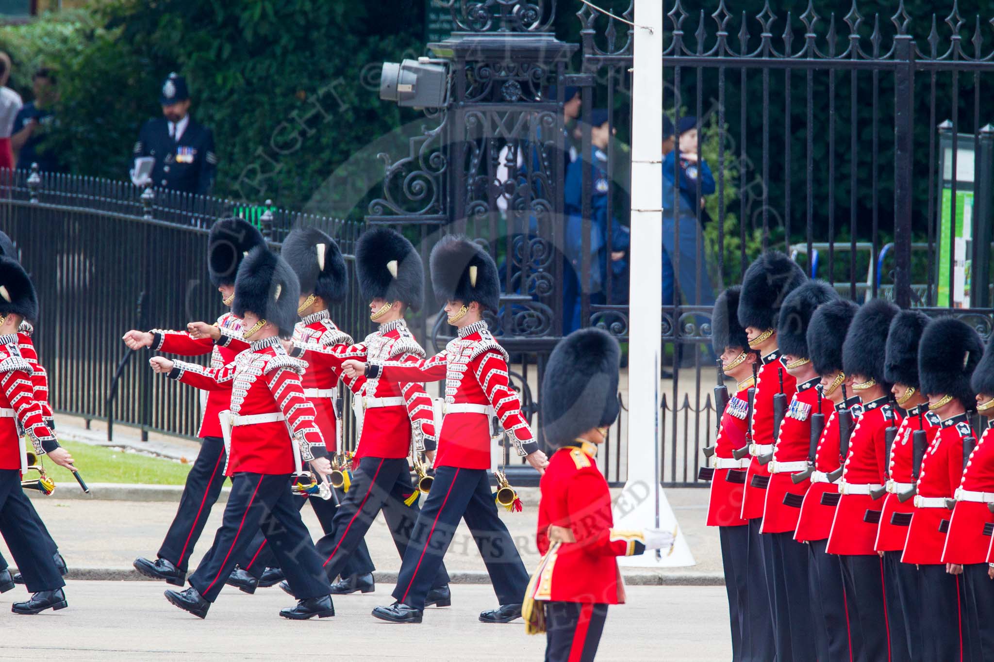Trooping the Colour 2014.
Horse Guards Parade, Westminster,
London SW1A,

United Kingdom,
on 14 June 2014 at 10:29, image #174