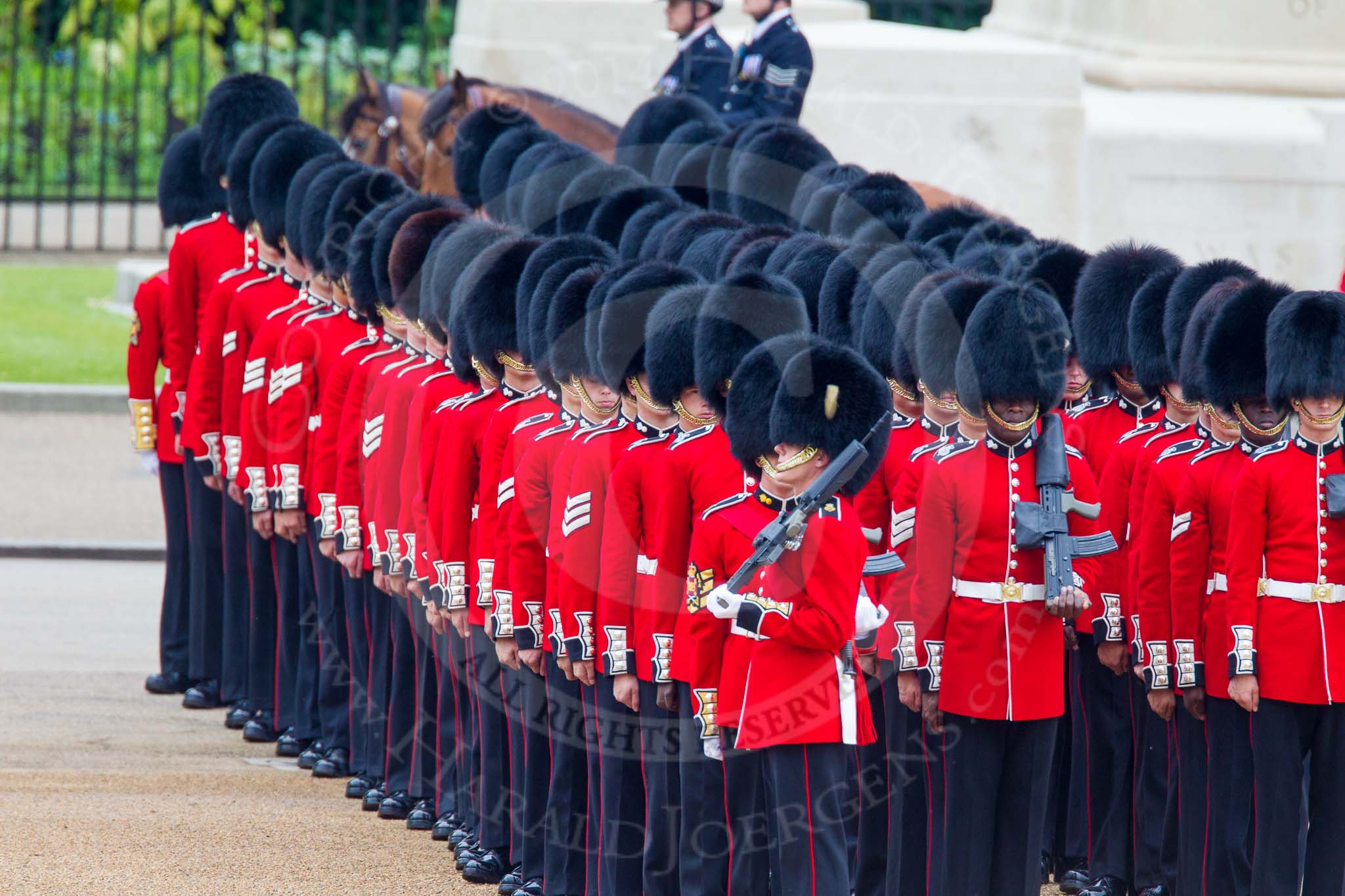 Trooping the Colour 2014.
Horse Guards Parade, Westminster,
London SW1A,

United Kingdom,
on 14 June 2014 at 10:31, image #186