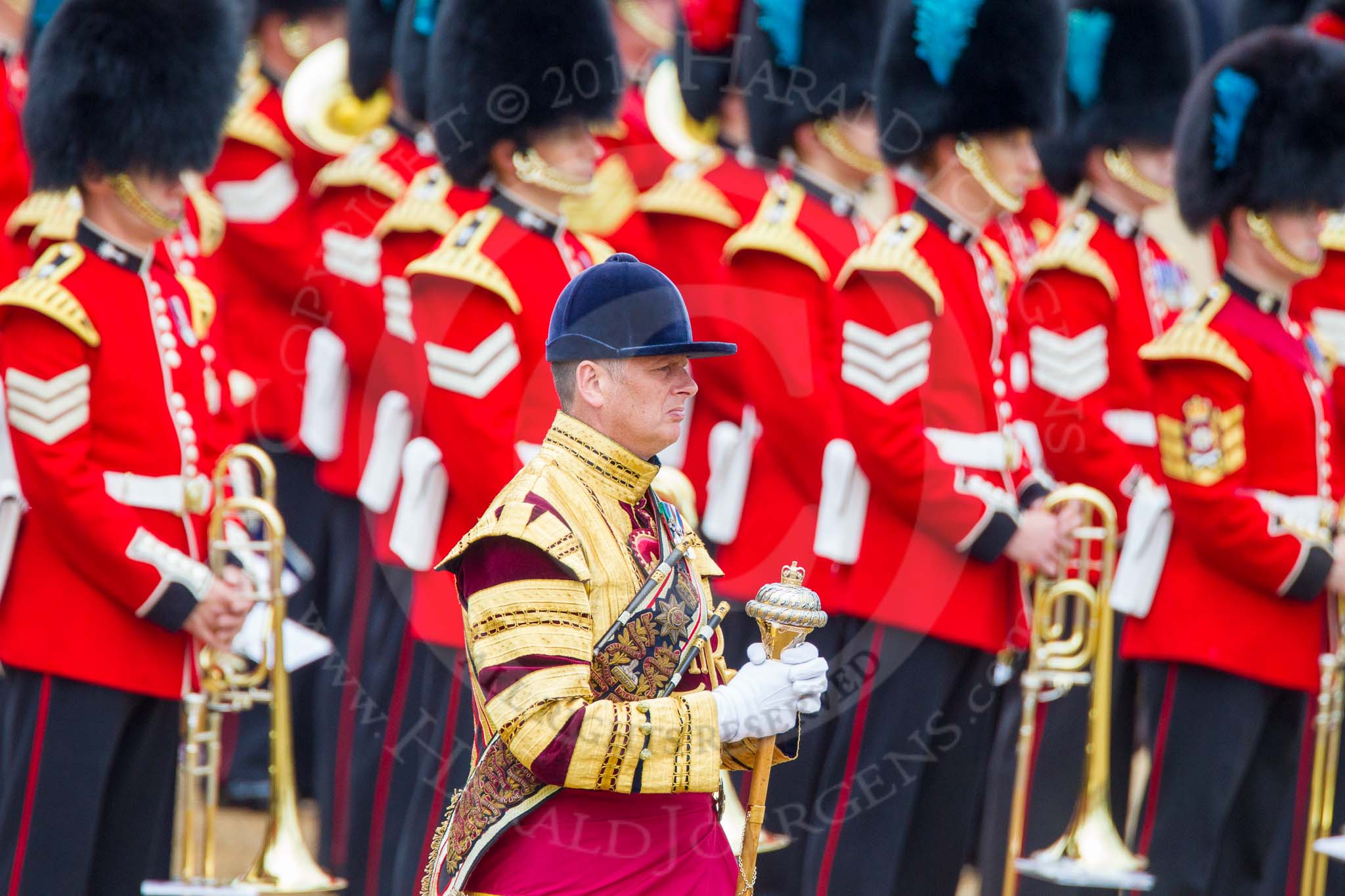 Trooping the Colour 2014.
Horse Guards Parade, Westminster,
London SW1A,

United Kingdom,
on 14 June 2014 at 10:33, image #207