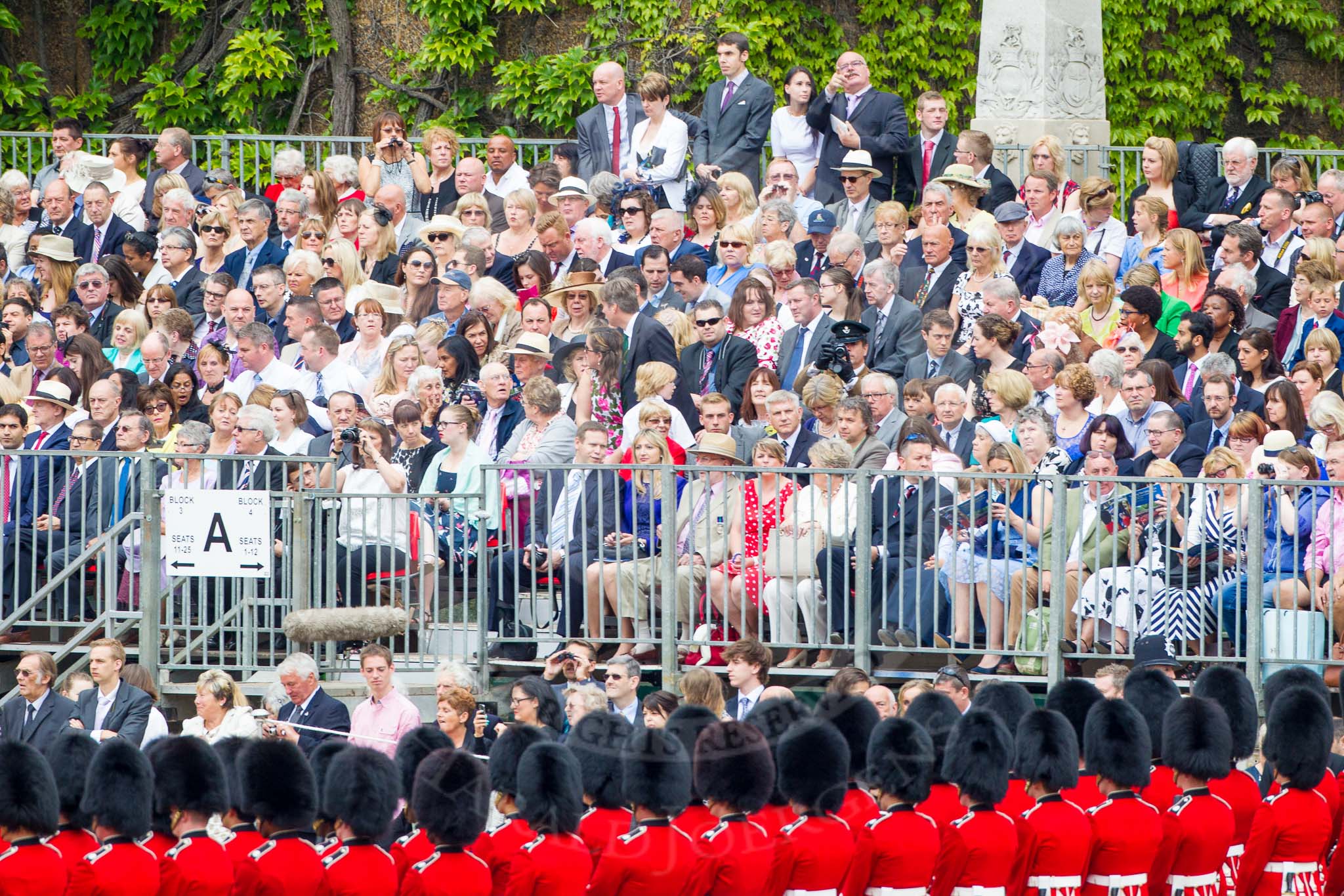 Trooping the Colour 2014.
Horse Guards Parade, Westminster,
London SW1A,

United Kingdom,
on 14 June 2014 at 10:34, image #216