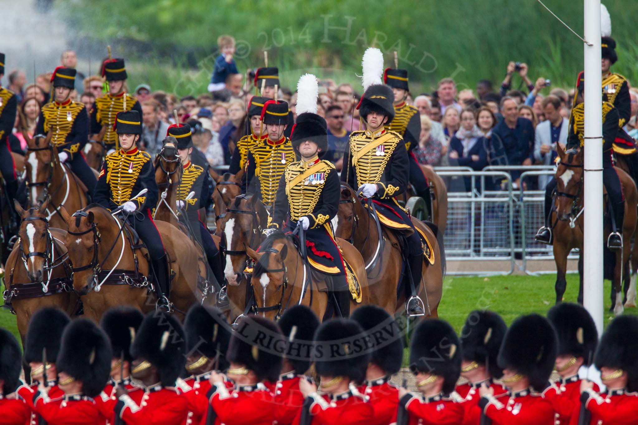 Trooping the Colour 2014.
Horse Guards Parade, Westminster,
London SW1A,

United Kingdom,
on 14 June 2014 at 10:42, image #238