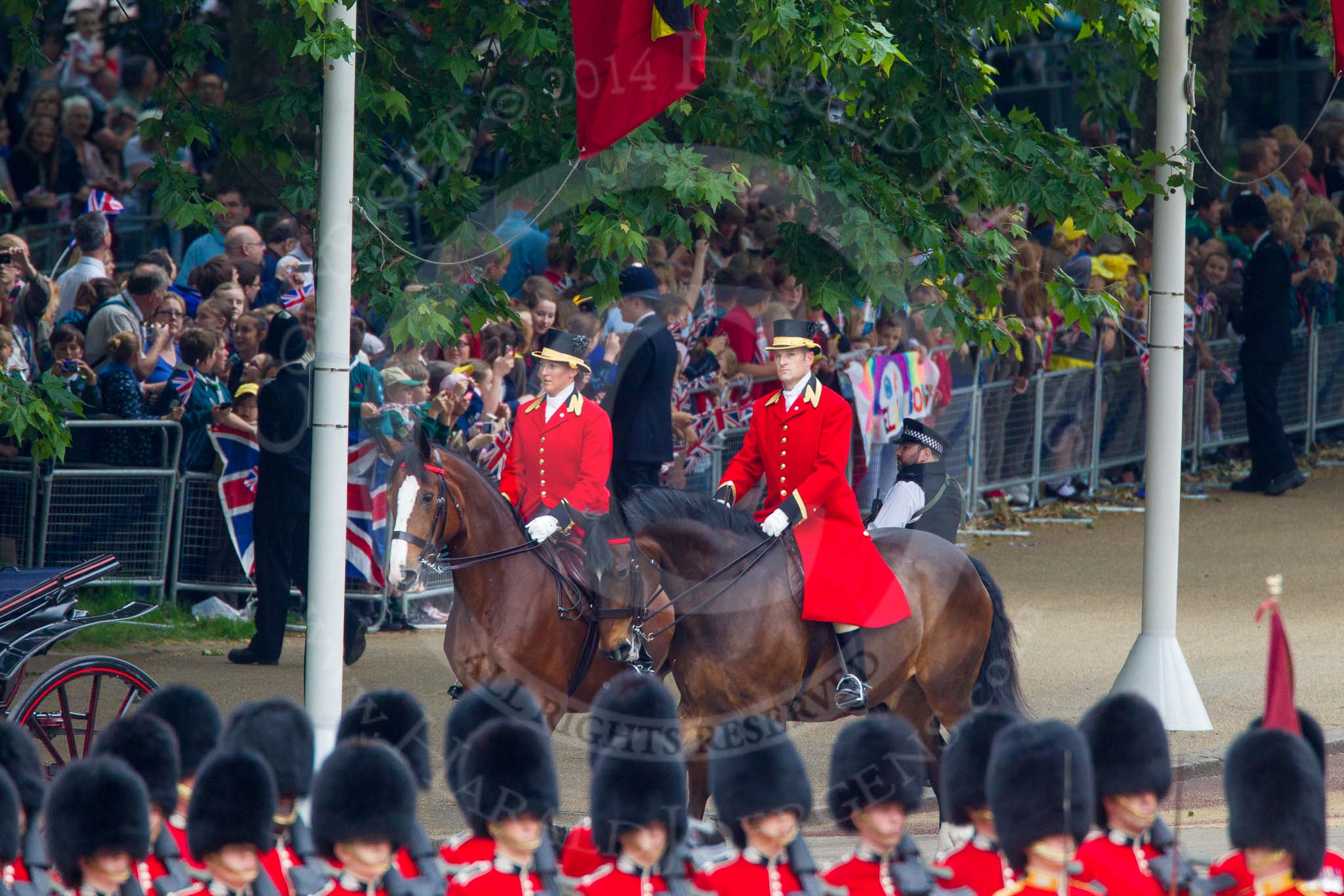 Trooping the Colour 2014.
Horse Guards Parade, Westminster,
London SW1A,

United Kingdom,
on 14 June 2014 at 10:49, image #262