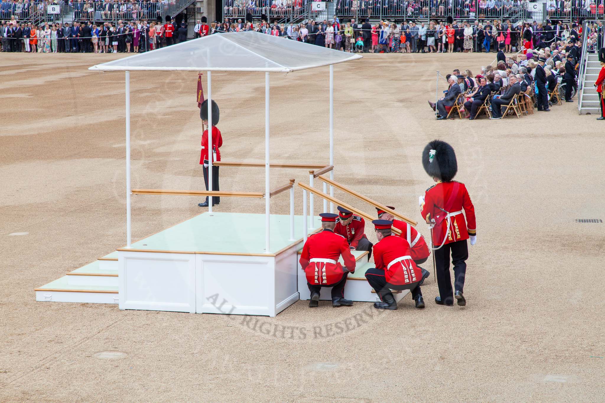 Trooping the Colour 2014.
Horse Guards Parade, Westminster,
London SW1A,

United Kingdom,
on 14 June 2014 at 10:54, image #303