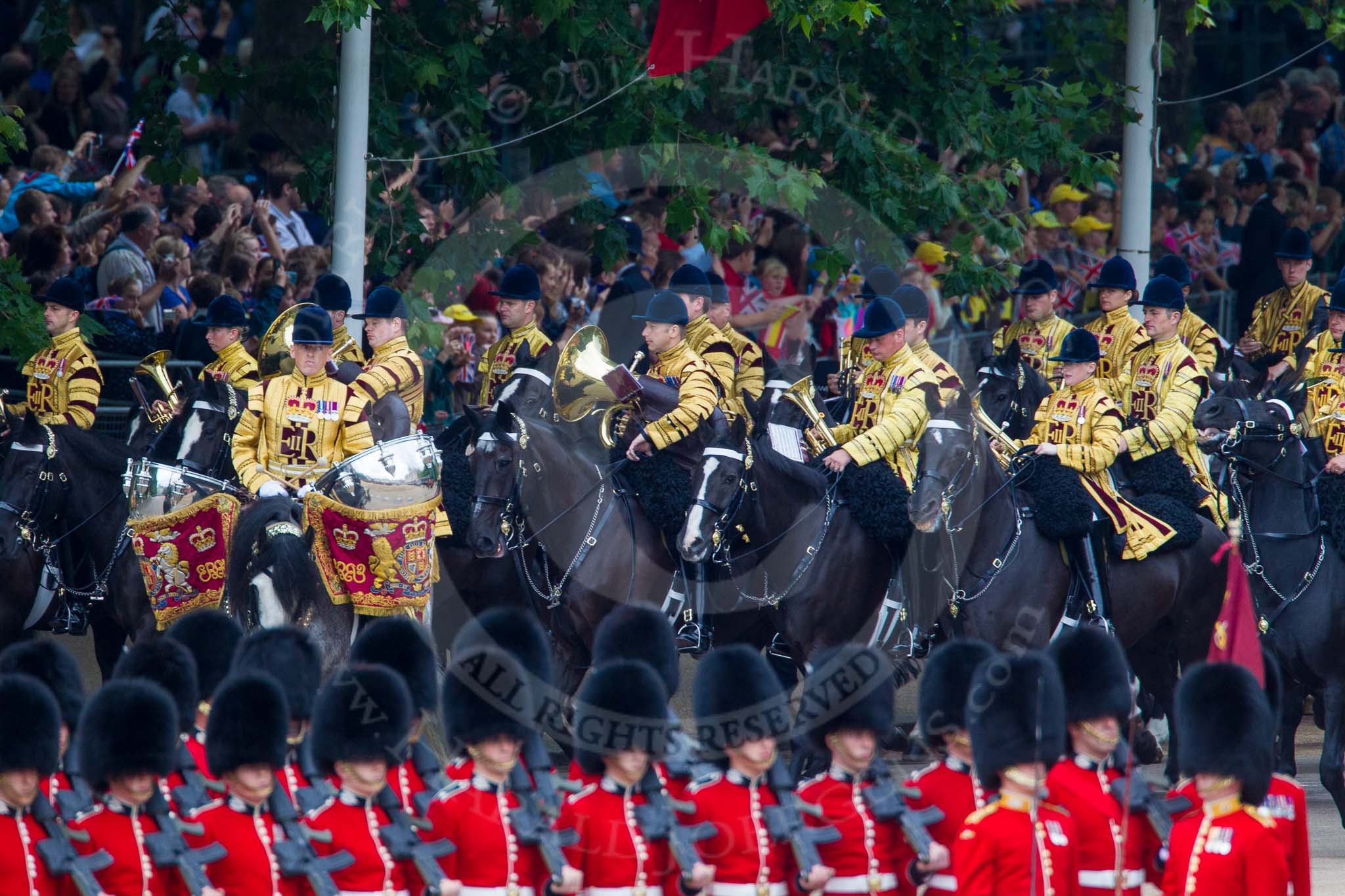 Trooping the Colour 2014.
Horse Guards Parade, Westminster,
London SW1A,

United Kingdom,
on 14 June 2014 at 10:56, image #315