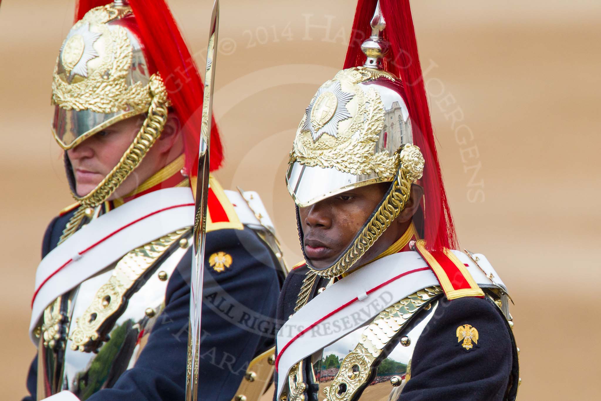 Trooping the Colour 2014.
Horse Guards Parade, Westminster,
London SW1A,

United Kingdom,
on 14 June 2014 at 10:57, image #330