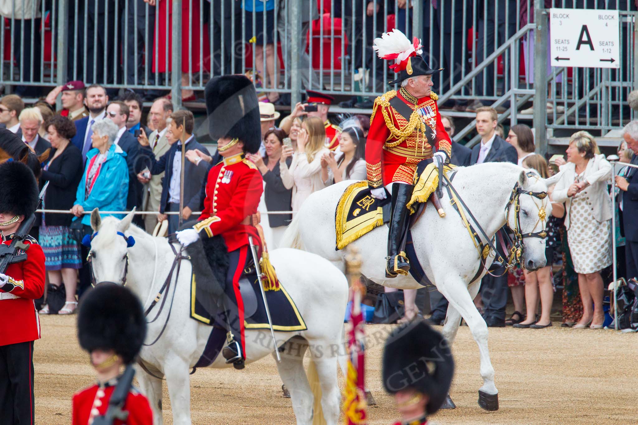 Trooping the Colour 2014.
Horse Guards Parade, Westminster,
London SW1A,

United Kingdom,
on 14 June 2014 at 10:58, image #345