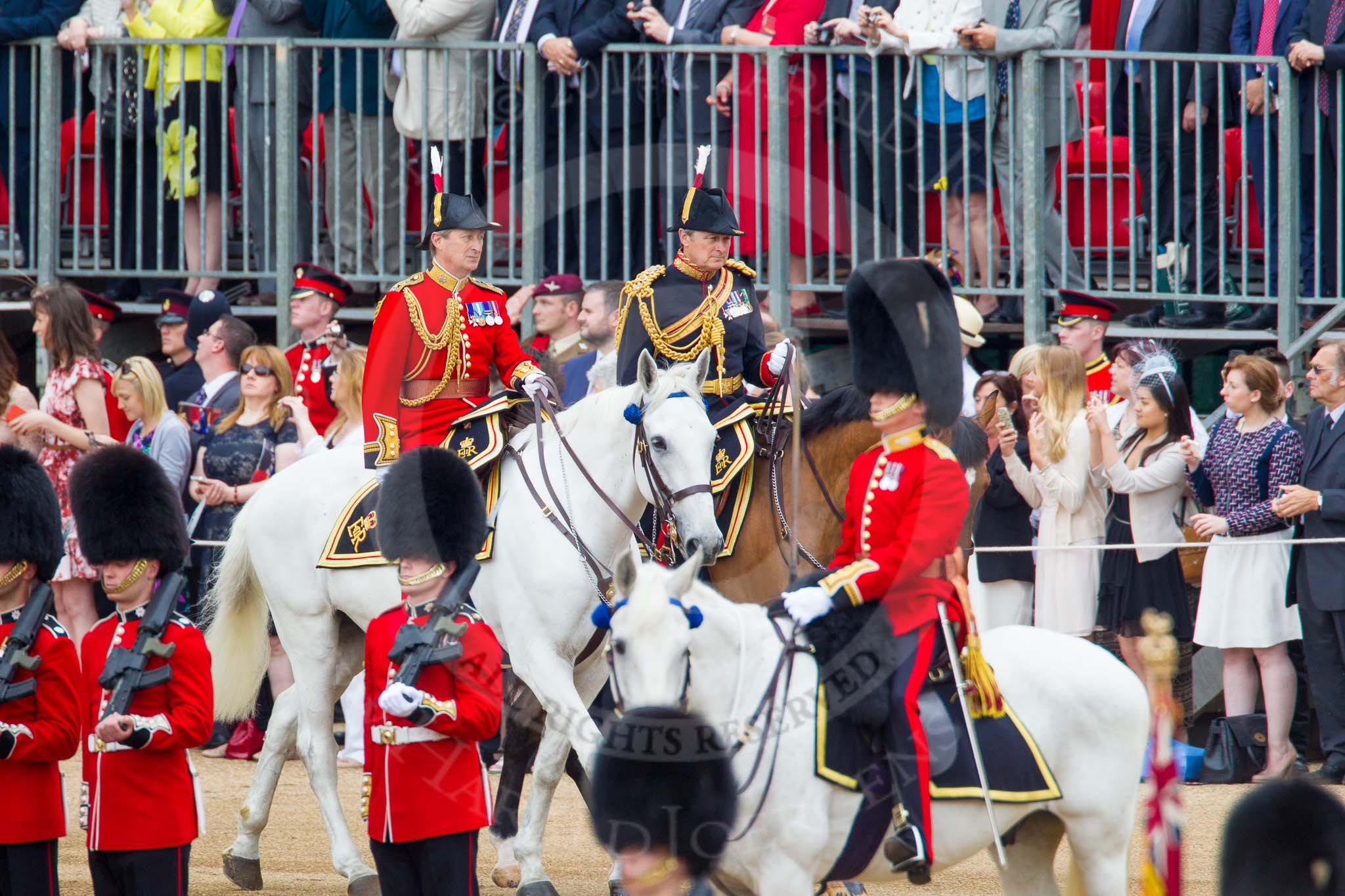 Trooping the Colour 2014.
Horse Guards Parade, Westminster,
London SW1A,

United Kingdom,
on 14 June 2014 at 10:58, image #346