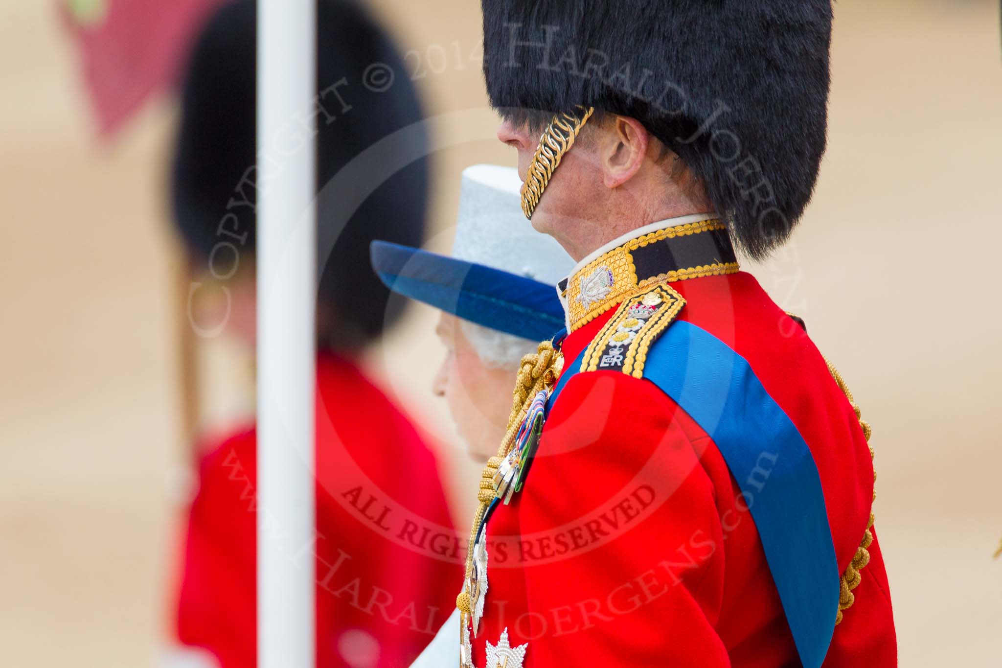 Trooping the Colour 2014.
Horse Guards Parade, Westminster,
London SW1A,

United Kingdom,
on 14 June 2014 at 11:00, image #372