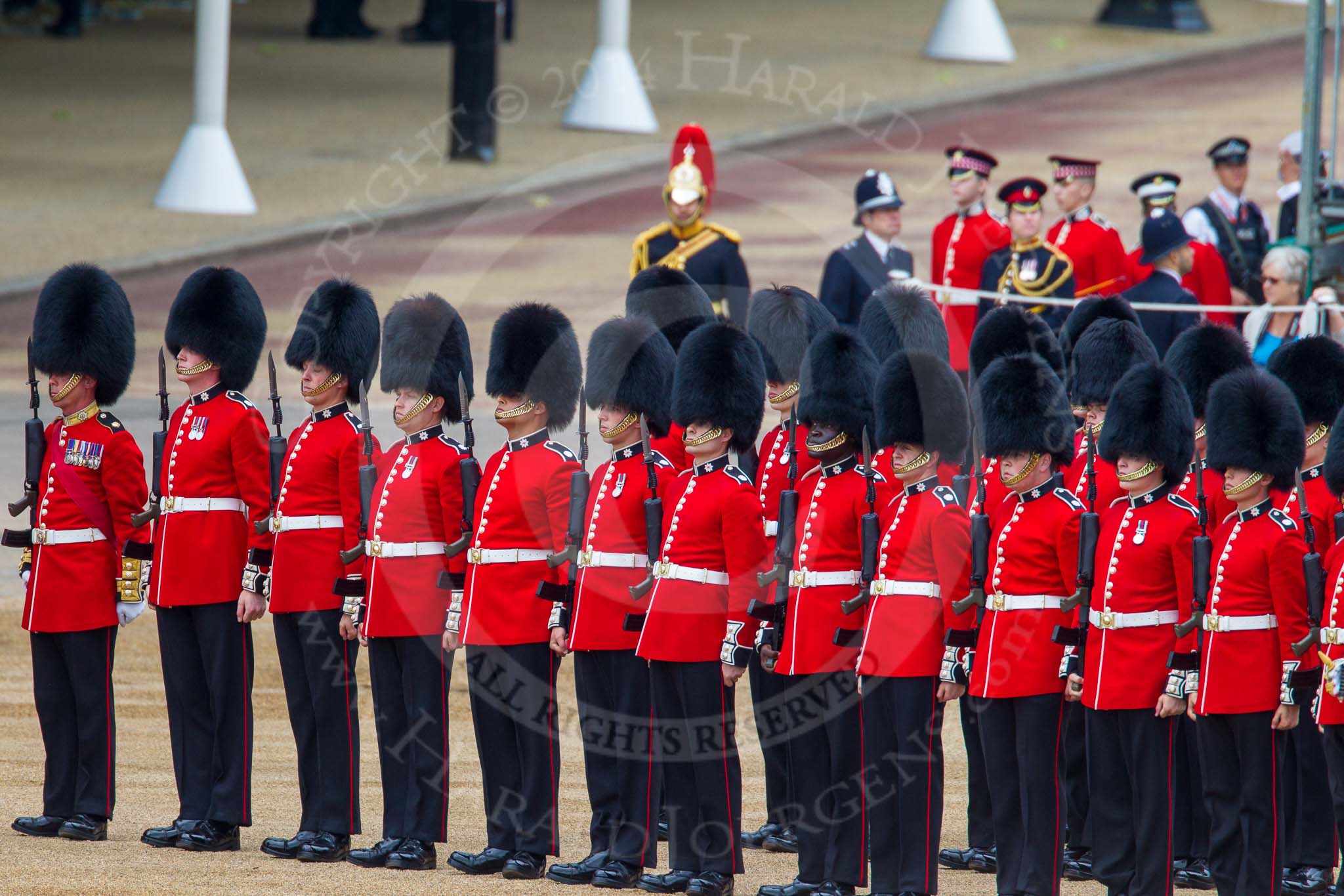 Trooping the Colour 2014.
Horse Guards Parade, Westminster,
London SW1A,

United Kingdom,
on 14 June 2014 at 11:01, image #382