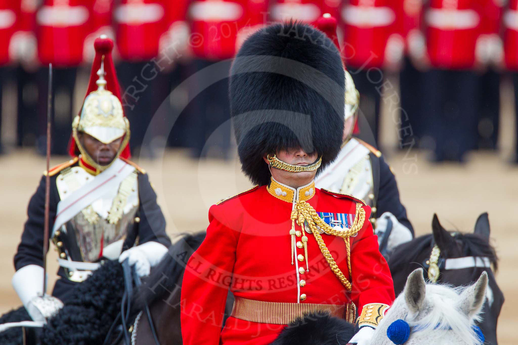 Trooping the Colour 2014.
Horse Guards Parade, Westminster,
London SW1A,

United Kingdom,
on 14 June 2014 at 11:07, image #427