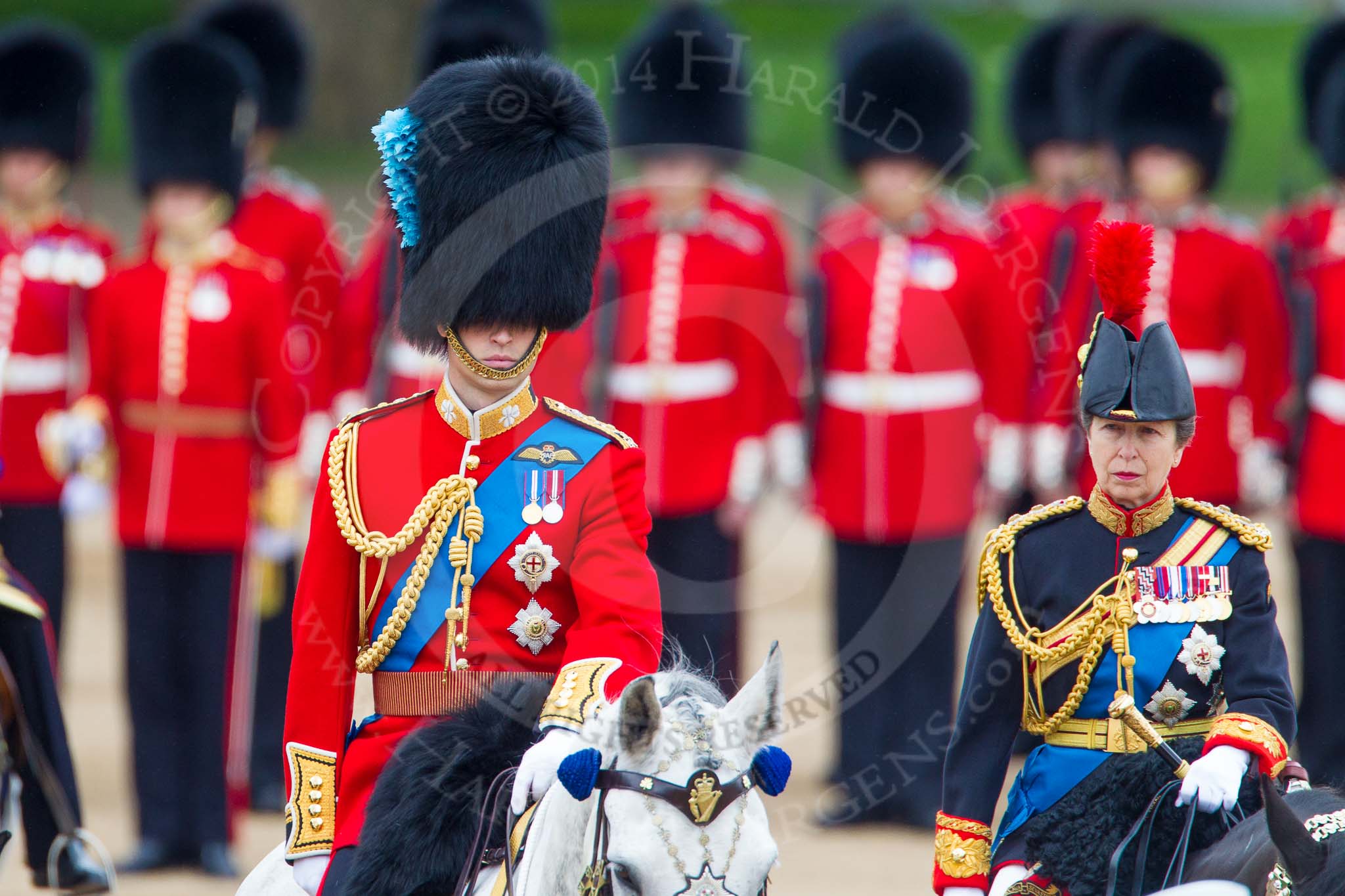 Trooping the Colour 2014.
Horse Guards Parade, Westminster,
London SW1A,

United Kingdom,
on 14 June 2014 at 11:07, image #430