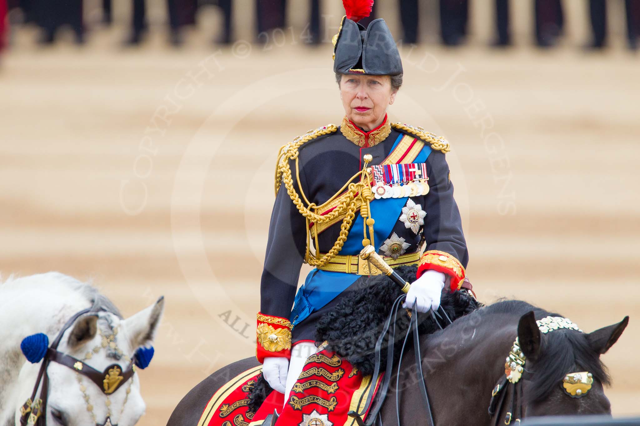 Trooping the Colour 2014.
Horse Guards Parade, Westminster,
London SW1A,

United Kingdom,
on 14 June 2014 at 11:07, image #434